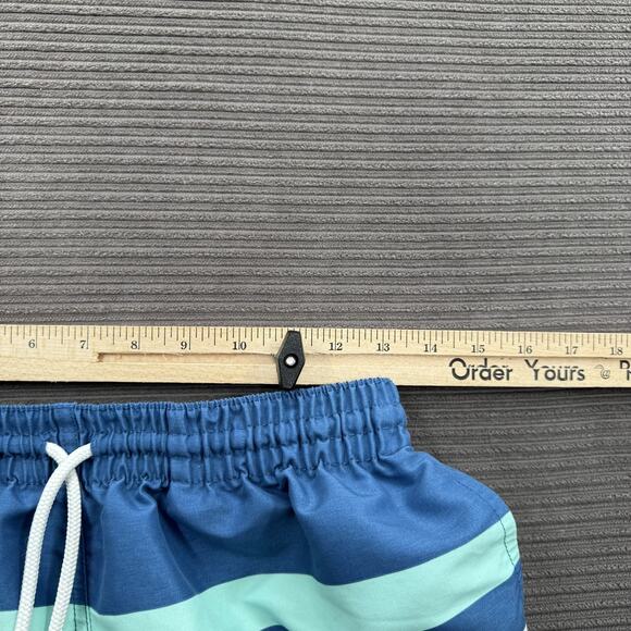 Chubbies Swim Shorts Mens Medium Striped Drawstring Lined Made USA Swim Trunks - Picture 5 of 8